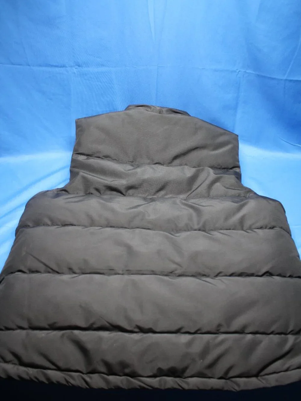 Orvis RipStop Puffer Vest Jacket Mens Large Black Quilted Insulated Lightweight